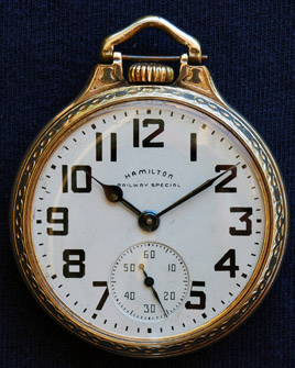 Hamilton Grade No. 992B with an Elinvar hairspring - mfg 1951